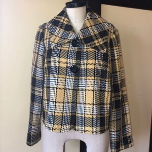 Beautiful plaid jacket
